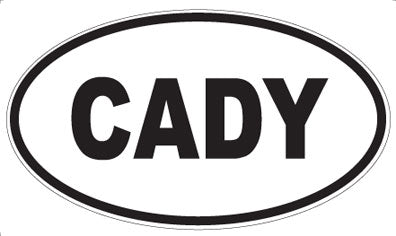 CADY - Oval Magnet