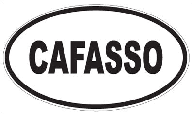 CAFASSO - Oval Magnet
