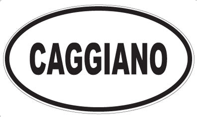 CAGGIANO - Oval Magnet