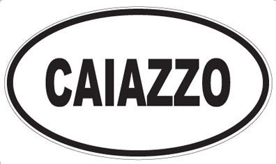CAIAZZO - Oval Magnet