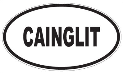 CAINGLIT - Oval Sticker