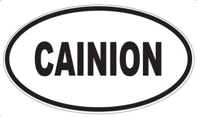 CAINION - Oval Magnet