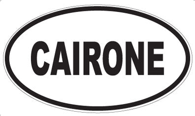 CAIRONE - Oval Magnet