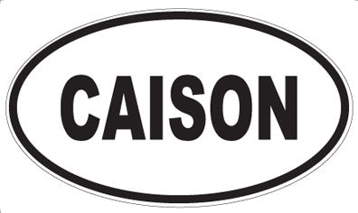 CAISON - Oval Magnet