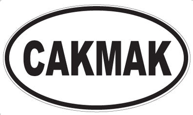CAKMAK - Oval Magnet