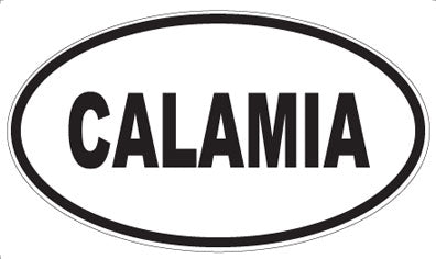 CALAMIA - Oval Magnet