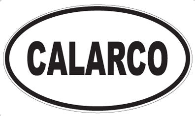 CALARCO - Oval Sticker