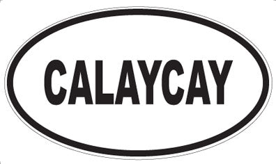 CALAYCAY - Oval Magnet