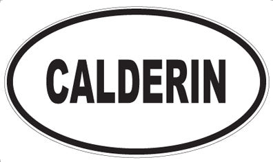 CALDERIN - Oval Magnet