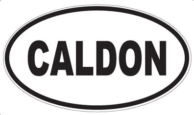 CALDON - Oval Magnet
