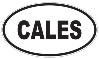 CALES - Oval Magnet
