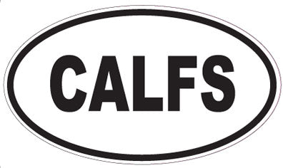 CALFS - Oval Magnet