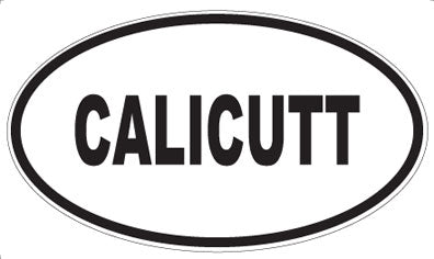 CALICUTT - Oval Magnet