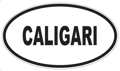 CALIGARI - Oval Sticker