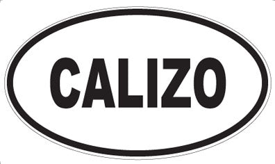 CALIZO - Oval Magnet