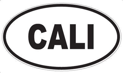 CALI - Oval Magnet
