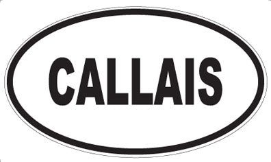 CALLAIS - Oval Sticker