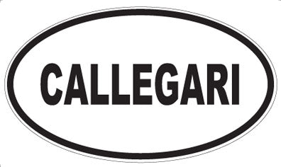 CALLEGARI - Oval Magnet