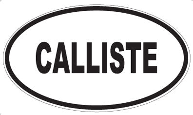 CALLISTE - Oval Magnet