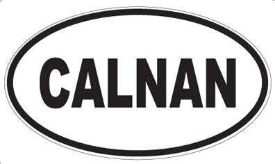 CALNAN - Oval Magnet