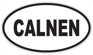 CALNEN - Oval Magnet