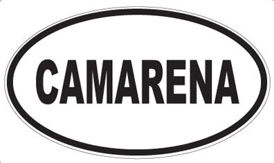 CAMARENA - Oval Magnet