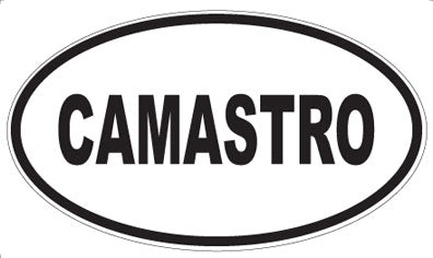 CAMASTRO - Oval Magnet