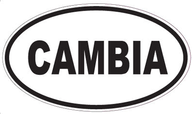 CAMBIA - Oval Sticker