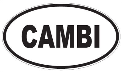 CAMBI - Oval Magnet