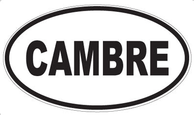 CAMBRE - Oval Magnet