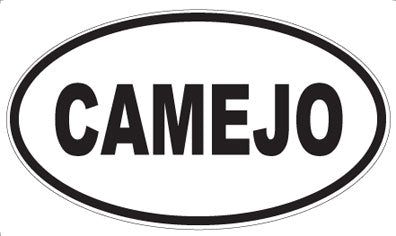 CAMEJO - Oval Magnet