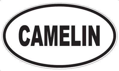 CAMELIN - Oval Sticker