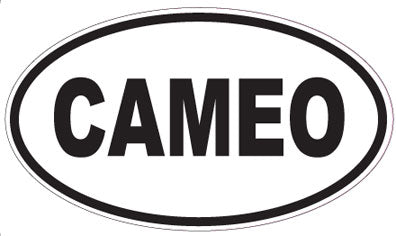CAMEO - Oval Magnet