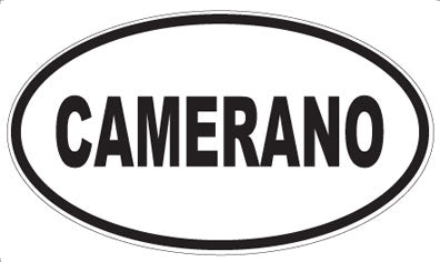 CAMERANO - Oval Magnet