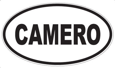 CAMERO - Oval Sticker