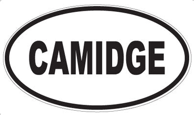 CAMIDGE - Oval Magnet