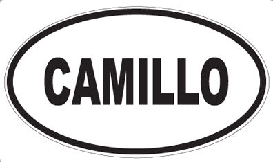 CAMILLO - Oval Magnet