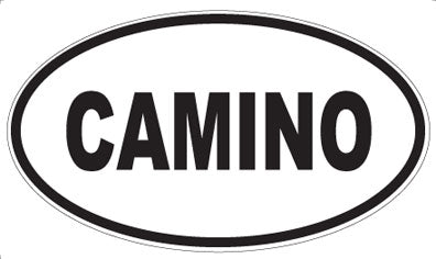 CAMINO - Oval Sticker