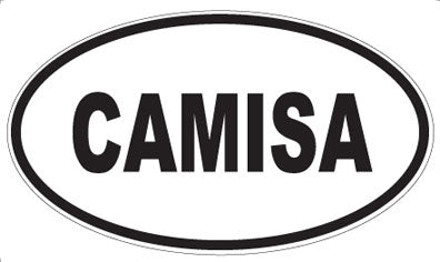 CAMISA - Oval Magnet