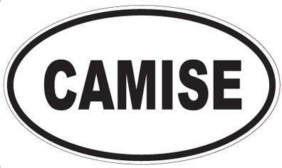 CAMISE - Oval Sticker