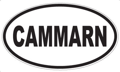 CAMMARN - Oval Magnet