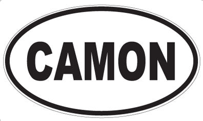 CAMON - Oval Sticker