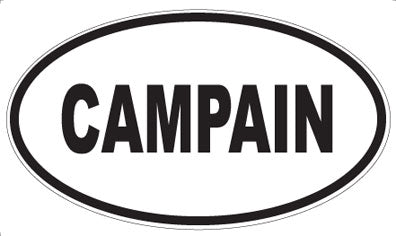 CAMPAIN - Oval Magnet
