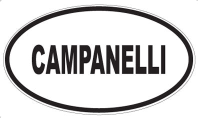 CAMPANELLI - Oval Magnet