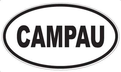 CAMPAU - Oval Magnet