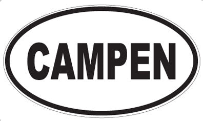 CAMPEN - Oval Magnet