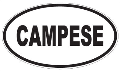 CAMPESE - Oval Magnet