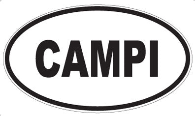 CAMPI - Oval Magnet