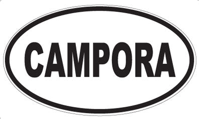 CAMPORA - Oval Magnet