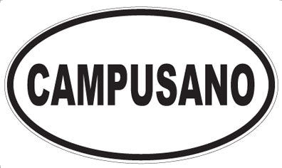 CAMPUSANO - Oval Magnet